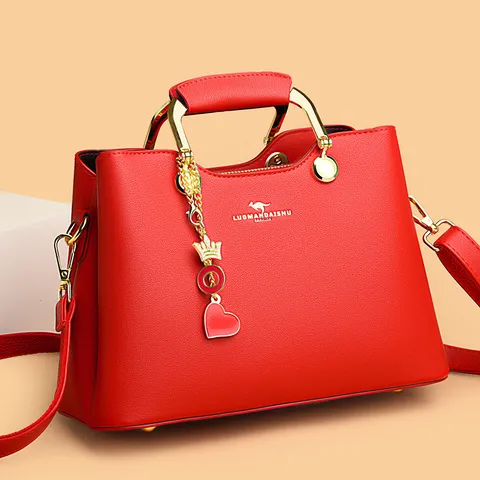 Dames PU Lederen Handtas Stedelijk Minimalistisch Kleurblok Schoudertas Casual Reizen Top Handvat Crossbody Tas Voor Vrouwen