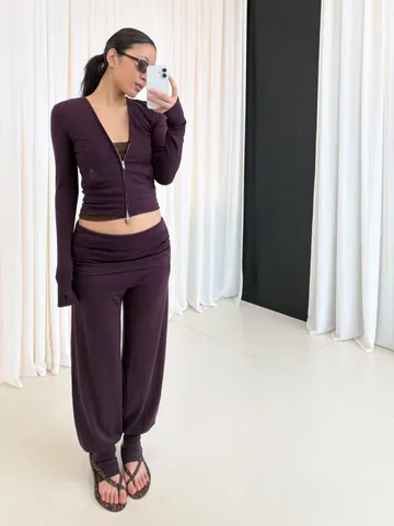 Women High Waist Yoga Pants Stirrup Tapered Trousers Lyocell Spandex Sporty Casual Slimming Drape Fitness Activewear Bottoms