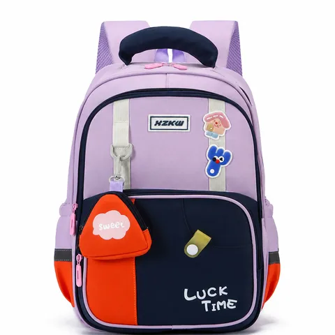 Lässiger Oxford-Stoff Schulrucksack für Kinder Mehrfachtaschen Große Kapazität Wasserdicht Leichter Büchertasche Teenager Schüler Tagesrucksack