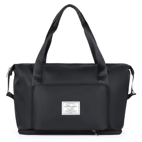 Large Capacity Waterproof Travel Bag Foldable Sports Gym Duffel Bag Wet And Dry Separation Travel Handbag For Men Women