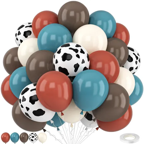 Set Bouquet di Palloncini per Festa di Compleanno Amazon Palloncini Stampati in Lattice Set di Palloncini in Foil Stella Forniture per Decorazioni per Feste