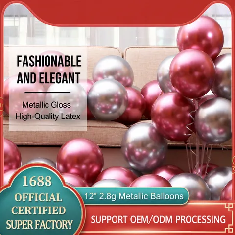 Metallische Latex Ballons Dicke Chrom Ballons Für Hochzeit Geburtstag Party Dekoration Event Zubehör