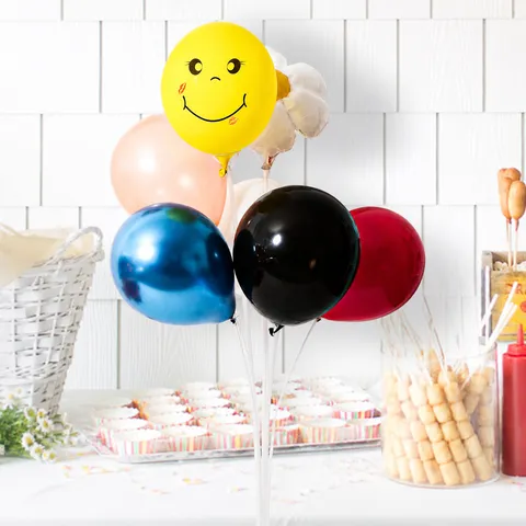 Balloon Stand Table Centerpiece Balloon Column Kit Transparent Plastic Holder for Party Wedding Birthday