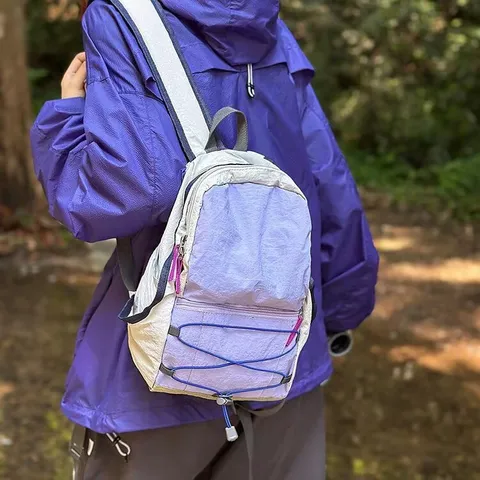 Zaino in Tela Casual Stile Coreano Leggero Mini Borsa da Scuola Viaggio Zainetto Moda Tinta Unita