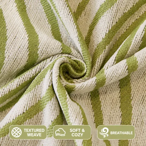 Vintage Chenille Sofa Cover Blanket Woven Wave Pattern Tassel Decorative Throw Anti-Cat Scratch Furniture Protector For Living Room