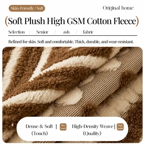 Cuscino per Divano in Velluto Shumin Bohemien Copridivano in Peluche Ispessito Antiscivolo Geometrico Protezione per Mobili Jacquard Retrò