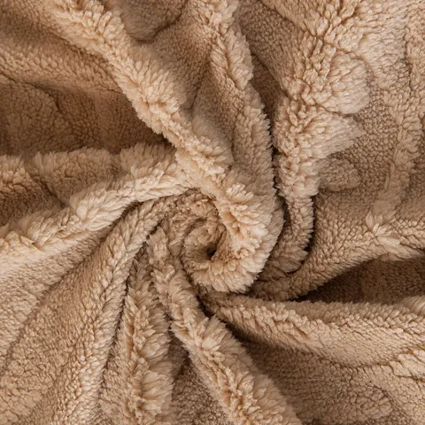 Moderner Weicher Fleece Sofabezug Verdickt Winter Warm Couchhandtuch Rutschfest Full Cover Staubdicht Sofadecken Mit Blattgeprägtem Muster Home Decor
