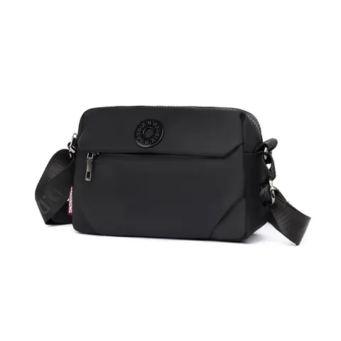 Casual Women Crossbody Bag Lightweight Waterproof Nylon Shoulder Bag Versatile Small Square Bag Daily Commuting Handbag