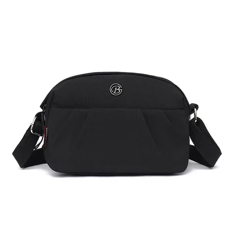 Casual Nylon Crossbody Bag For Women Men Unisex Minimalist Solid Color Shoulder Bag Daily Travel Messenger Bag