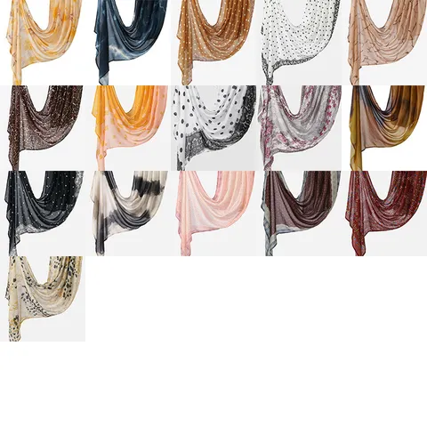 Écharpe Rayon Imprimé Numérique Style Ethnique Mode pour Femmes Chle Long Polyvalent Protection Solaire