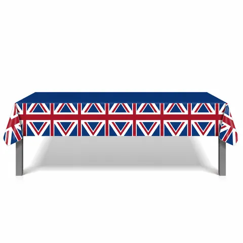 Einweg Union Jack Plastik Tischdecke Britische Flagge Tischabdeckung Für Geburtstag Party Feier Dekor