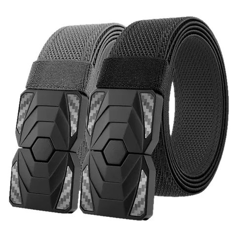 Men Tactical Nylon Belt Quick Release Buckle Casual Workwear Outdoor Belt Adjustable Webbing Belt For Men