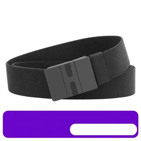 Men Tactical Woven Belt Quick Release Alloy Push Button Buckle Casual Outdoor Sports Canvas Belt For Daily Wear