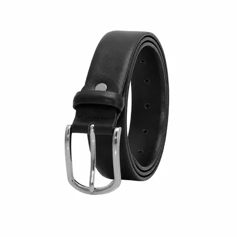 Men's Genuine Leather Business Casual Belt Automatic Pin Buckle Retro Cowhide Pants Belt Fashion Accessories