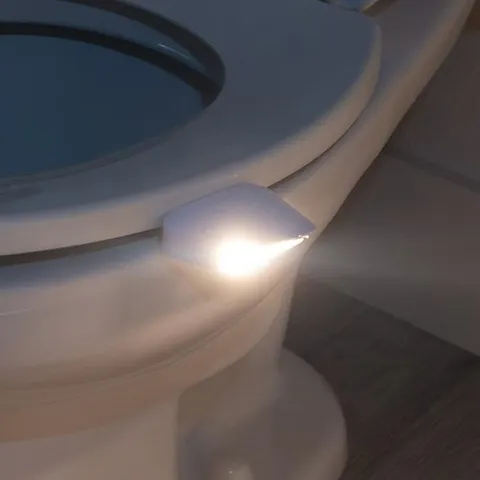 LED Toilet Night Light Human Body Motion Sensor Waterproof Toilet Bowl Lamp Bathroom Ambient Lighting Smart Lamp