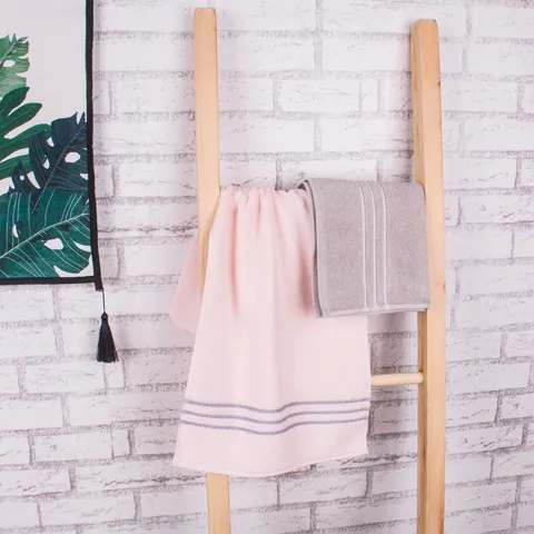 Pure Cotton Striped Thickened Absorbent Face Towel Soft Adult Facial Towel Home Bathroom Hotel Bath Towel Gift