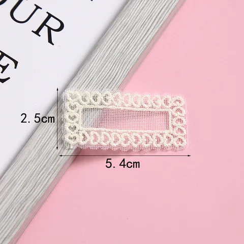 Zoete Bloemen Kant Borduurwerk Patch DIY Ambachtelijke Applique Voor Kleding Schoenen Hoeden Kleding Naai Accessoires