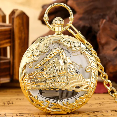 Ρετρό Steampunk Ανοιχτή Ατμομηχανή Χαλαζία Ρολόι Τσέπης Με Μουσικό Κουτί Βίντατζ Μηχανικό Ρολόι Τσέπης Μοναδικό Δώρο