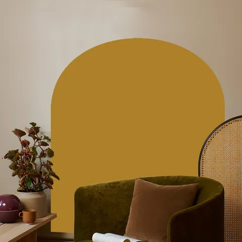 Adesivo da Parete ad Arco Boho Autoadesivo PVCMurale Bohemien per Soggiorno Camera da Letto Decorazione