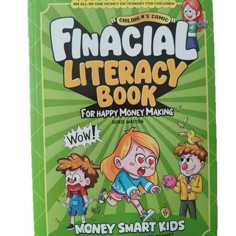 Kinderen Financiële Geletterdheid Stripboek Educatief Leesboek Kinderen Geld Slim Leren Verhalenboek Paperback