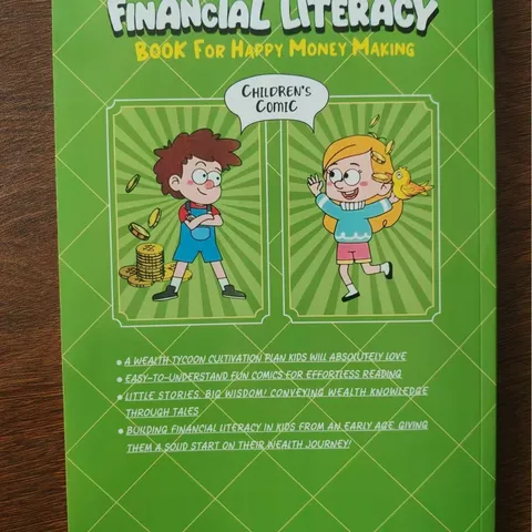 Kinderen Financiële Geletterdheid Stripboek Educatief Leesboek Kinderen Geld Slim Leren Verhalenboek Paperback