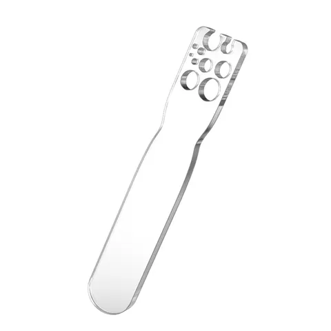 Multifunctional Acrylic And Wood Herb Leaf Stripper Kitchen Vegetable Kale Leaf Stripping Tool For Cooking