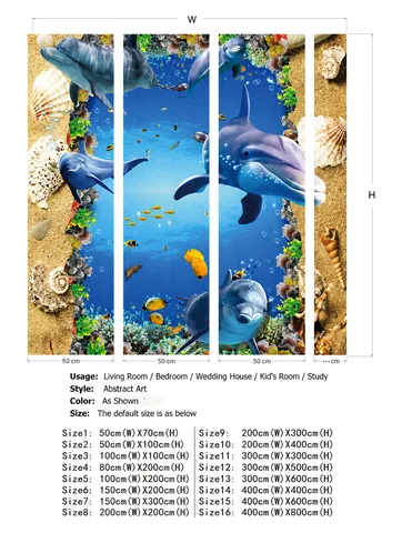 3D Ocean Wave Rock Floor Wall Sticker Waterproof Self Adhesive PVC Decal For Living Room Bathroom Decor