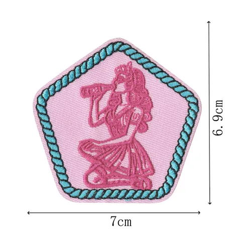 Novelty Slogan Embroidered Patch Iron On Applique Badge For Clothing Jacket Hat Bag Decorative DIY Accessory