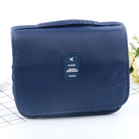 Trousse de Toilette de Voyage Imperméable Grande Capacité Twill Organisateur de Cosmétiques Suspendu Sac de Rangement de Maquillage Portable Pour Femmes Hommes