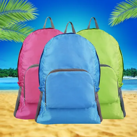 Sac à Dos de Voyage Pliable Imperméable Léger Sac Casual Pliable pour Randonnée Sport