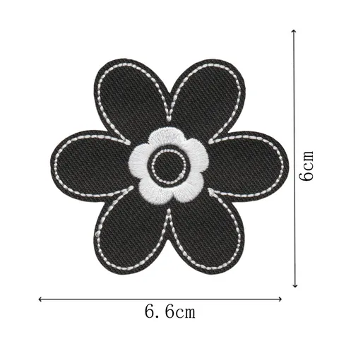 Computer Embroidered Cloth Patches DIY Iron On Applique Badge For Clothes Jacket Hat Bag Assorted Designs
