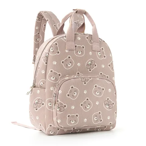 Bambini Carino Cartone Animato Orso Stampa Leggero Zaino Casual Borsa Scolastica Per Studenti Poliestere Zainetto