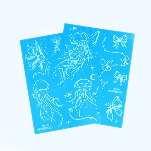 Glow In The Dark Temporary Tattoo Stickers Waterproof Butterfly Rose Flash Tattoo Sticker Body Art Makeup Party Accessories