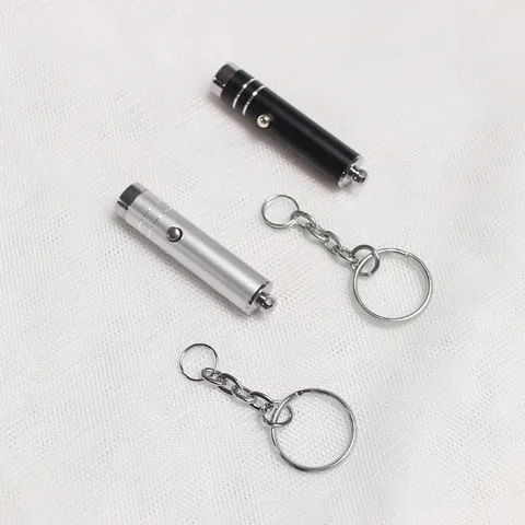 Mini Linterna LED UV Luz Púrpura Llavero Portátil Detección De Moneda Adhesivo De Tatuaje Brillo Nocturno