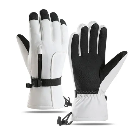 Winter Thermische Skihandschoenen Waterdicht Winddicht Touchscreen Verdikte Fleece Fietsen Sport Buitensneeuwhandschoenen Eén Maat