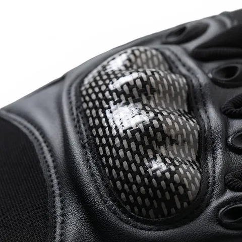 Men Tactical Hard Shell PU Leather Gloves Anti Slip Wear Resistant Full Finger Gloves For Outdoor Cycling Motorcycle