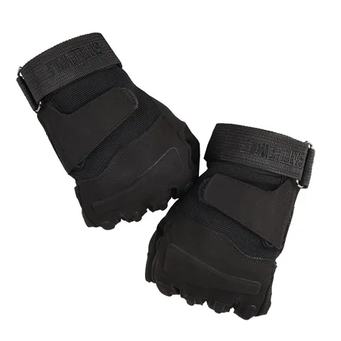 Men's Tactical Full Finger Gloves Outdoor Sports Cycling Climbing Microfiber Anti-Slip Hard Knuckle Gloves
