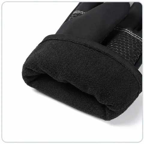 Winter Thermal Touchscreen Gloves Waterproof Windproof Thickened Fleece Lined Non-Slip Outdoor Sports Ski Gloves