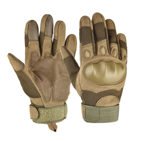 Volledige Vinger Tactische Handschoenen Harde Schaal Beschermende Militaire Gevecht Handschoenen Touchscreen Sport Buiten Fietsen Handschoenen Voor Mannen