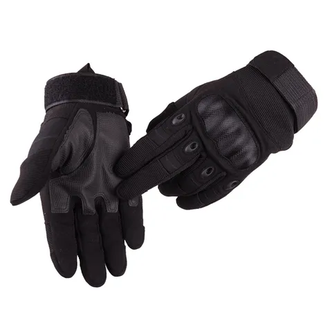 Men's Tactical Full Finger Gloves Outdoor Sports Cycling Motorcycle Non-Slip Hard Shell Protective Gloves