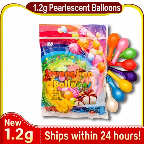 Ballons en Latex Nacré Ballons Décoratifs Colorés Pour Fournitures de Décoration de Fête d'Anniversaire de Mariage