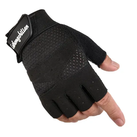 Ademende Halve Vinger Fietshandschoenen Antislip Sport Fitness Training Handschoenen Mesh Zomer Outdoor Fietshandschoenen Voor Dames Heren
