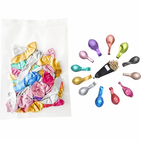 Metallische Latexballons Perlmutt Chrom Ballons Großpackung Sortierte Farben Für Party Hochzeit Geburtstag Festival Dekoration