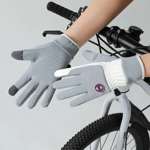 Winter Warme Touchscreen Fiets handschoenen Winddichte Thermische Fleece Handschoenen Outdoor Sport Anti-Slip Handschoenen Voor Dames