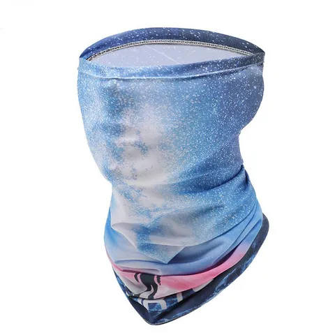 Heren Ijszijde Zonbescherming Gezichtsmasker Buiten Fietsen Vissen UV-Bescherming Ademende Magische Sjaal Nekwarmer Hoofddeksel