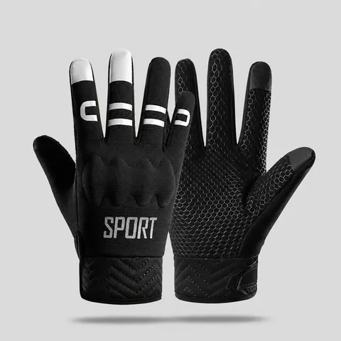 Winddichte Waterdichte Thermische Fietsenhandschoenen Outdoor Touchscreen Antislip Sport Handschoenen Voor Heren Dames