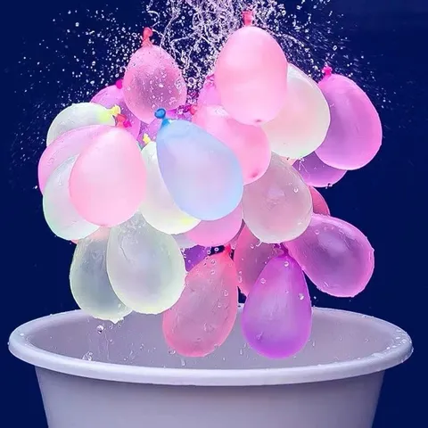 Ballons d'Eau à Remplissage Rapide d'Été Bouquet Jouets de Bataille d'Eau Ballons en Latex Auto-Nouants Fête en Plein Air Accessoires de Jeux d'Eau