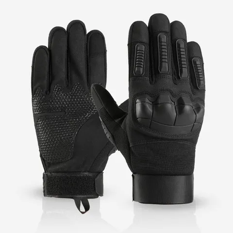 Men's Tactical Riding Gloves Full Finger Motorcycle Outdoor Sports Anti Slip Touch Screen Gloves Hard Shell Protective Gear