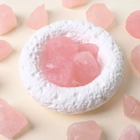 Natural Rose Quartz Raw Stone Crystal Gravel Aromatherapy Stone Healing Crystal Home Decor Ornaments