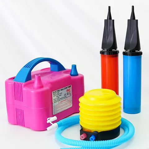Portable Balloon Inflator Pump Hand Foot Electric Air Pump For Party Wedding Balloon Decoration Accessories